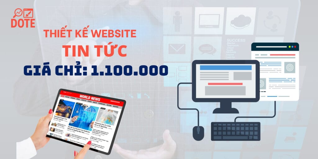 THIẾT KẾ WEBSITE TIN TỨC