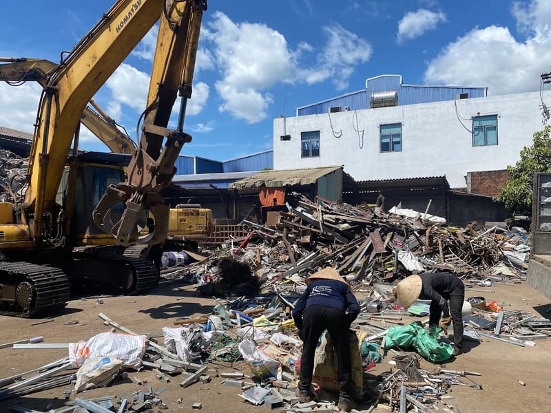 Phế Liệu Sao Việt là đối tác thanh lý phế liệu uy tín của các KCN tại Tiền Giang