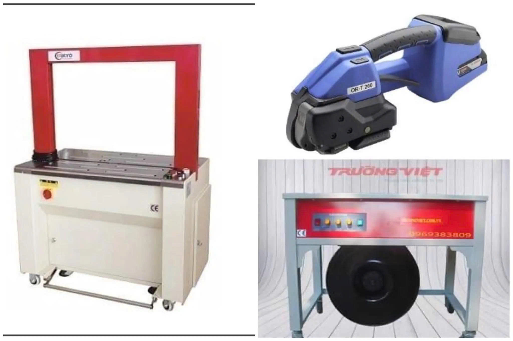 Máy đóng đai thùng