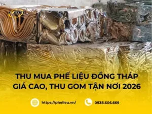 Thu mua phế liệu Đồng Tháp Tận Nhà