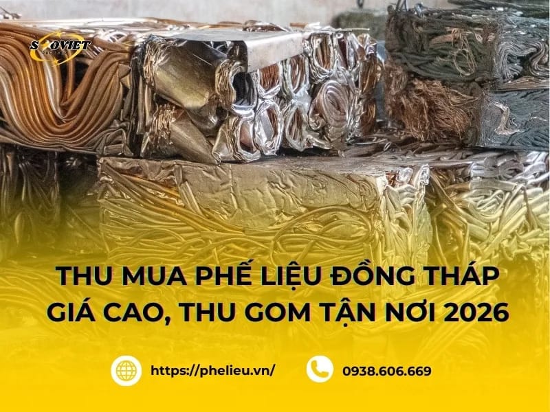 Thu mua phế liệu Đồng Tháp Tận Nhà