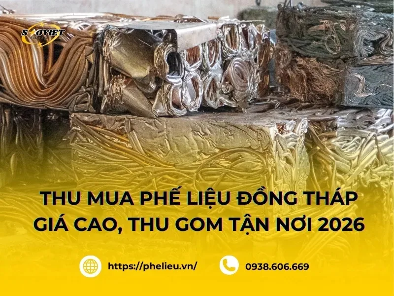 Thu mua phế liệu Đồng Tháp Tận Nhà